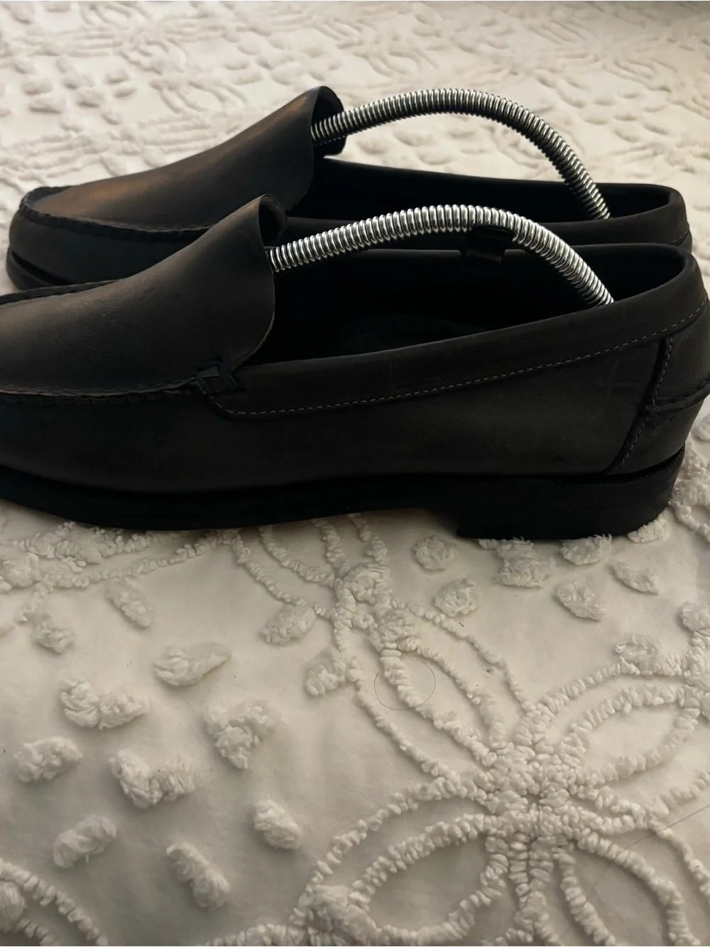 Sebago Men's Slip-On Loafers in Charcoal